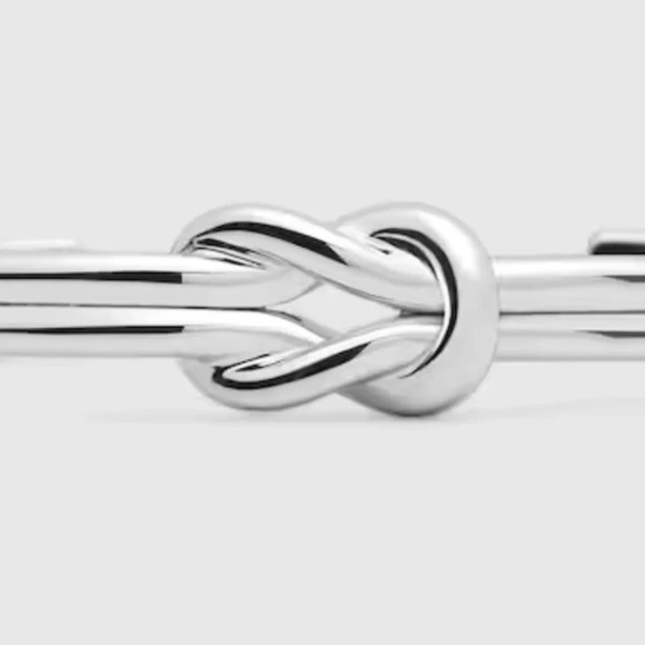 GUCCI KNOT BRACELET IN SILVER - Picture 2 of 9